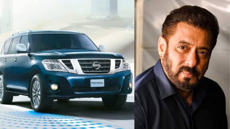 Salman Khan with car